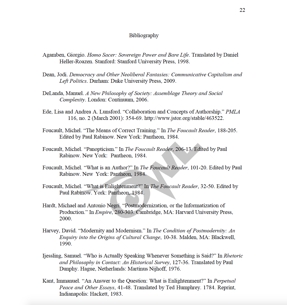 This image shows the bibliography page of a CMS paper.