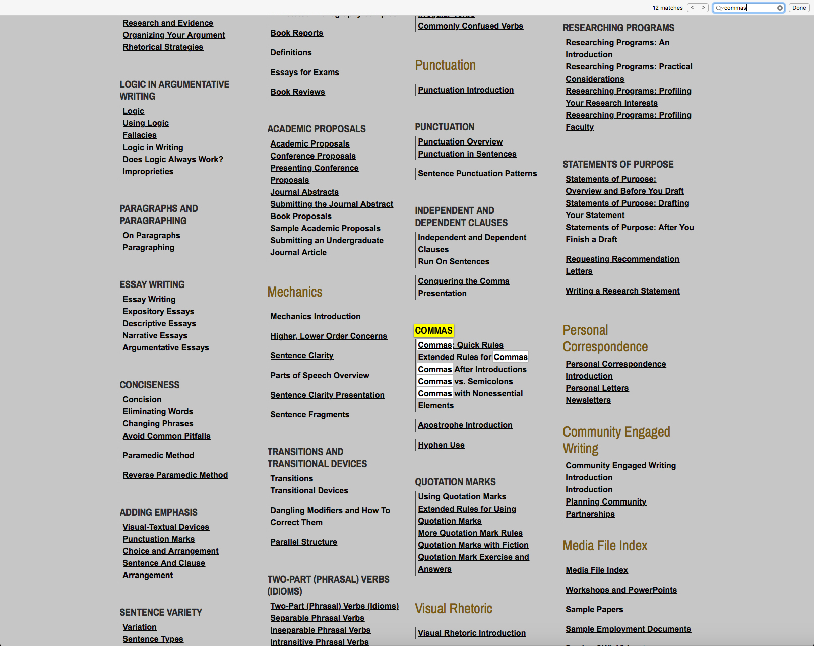 purdue owl paragraphs