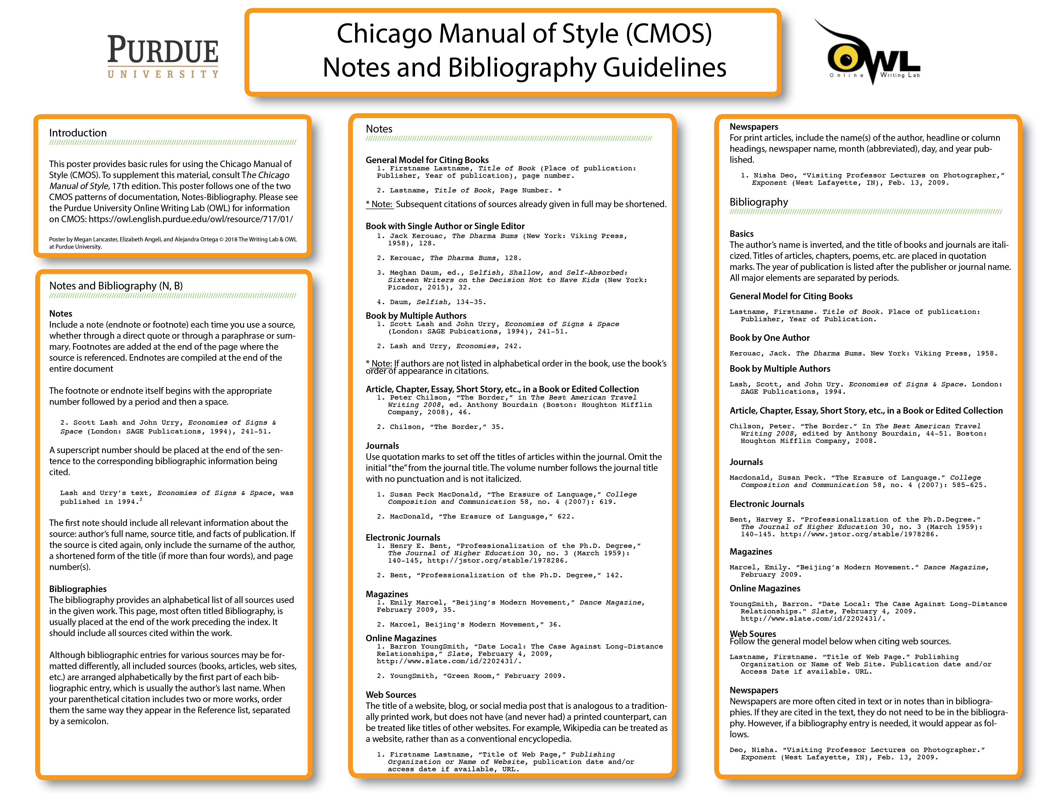 Cmo Nb Classroom Poster Purdue Writing Lab Owl Citing Interview Apa 