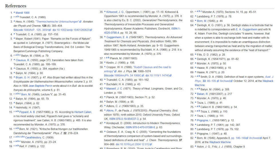 This image shows a list of references at the bottom of a well-sourced Wikipedia article.